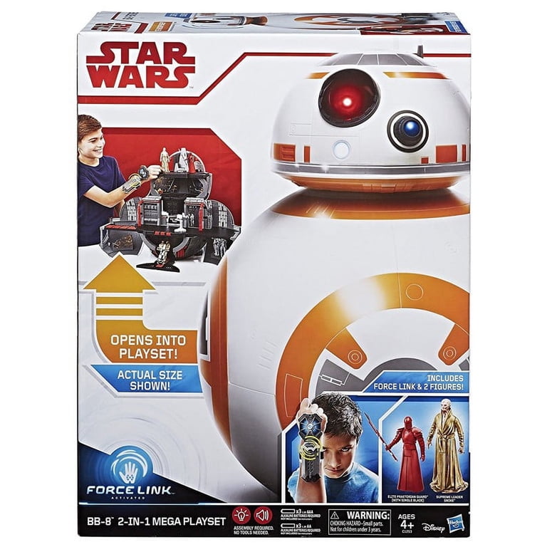 Star Wars Force Link BB-8 2-in-1 Mega Playset including Force Link