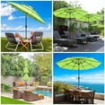 thumbnail image 2 of Yescom 10 Ft 3 Tier Patio Umbrella with Crank Handle Push to Tilt Garden Home, 2 of 11