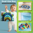 thumbnail image 4 of Car Toys ALASOU de goma blanda para 1 a 2 años con tapete de juego y bolsa, 4 of 6