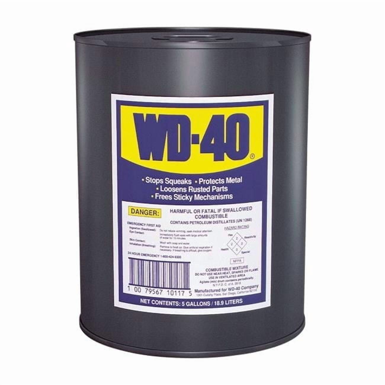 WD-40 Multi-Purpose Lubricant - Universal, Liquid - 5 Gal