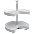 thumbnail image 1 of Rev-A-Shelf 24 Inch Lazy Susan Pie-Cut Polymer 2-Shelf, White, LD-2942-24-11-1, 1 of 9