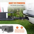 thumbnail image 6 of VEVOR Trailer Hitch Extender, 1-1/4" to 2" Receiver Hitch Adapter, Trailer Hitch Extension Tube Extender,6" Extension Length, 4000 lbs Towing Capacity, Hitch Pins, Clips, Bolt and Nut Included, Black, 6 of 9