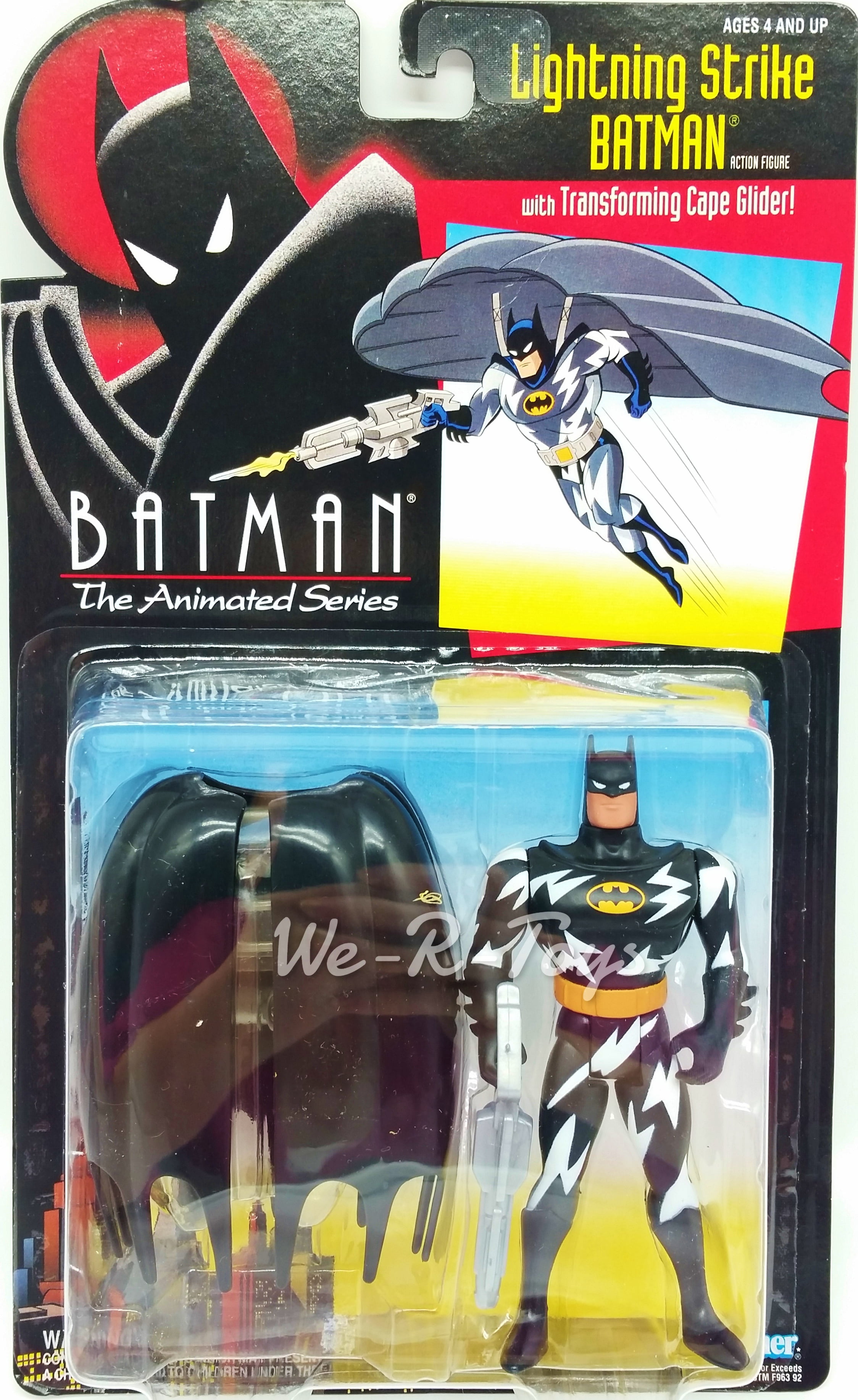 BATMAN THE ANIMATED SERIES DIE CAST MODELS & FIGURE SET MADE IN 93 