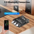 thumbnail image 4 of Placa amplificadora Daakro ZK-502T Bluetooth 50 W+50 W Aux 12-24 V, 4 of 8