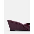 thumbnail image 4 of Time and Tru Women's Slip On Wedge Sandals, 4 of 4