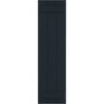 thumbnail image 5 of Ekena Millwork 16 1/8"W x 57"H True Fit PVC Three Board Joined Board-n-Batten Shutters, Starless Night Blue (Per Pair - Hardware Not Included), 5 of 9