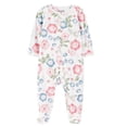 thumbnail image 1 of Mameluco con Pie Child of Mine Carter's para Bebé Niña 1 pieza con Estampado Floral, 1 of 4