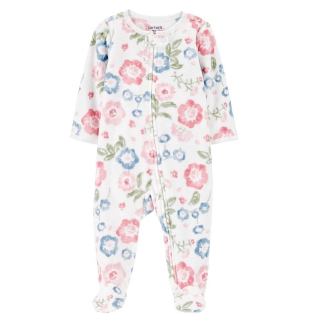 Mameluco con Pie Child of Mine Carter's para Bebé Niña 1 pieza con Estampado Floral