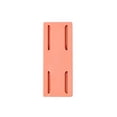 thumbnail image 2 of Soporte de toma de corriente Advancent Autoadhesivo Desmontable color naranja, 2 of 6