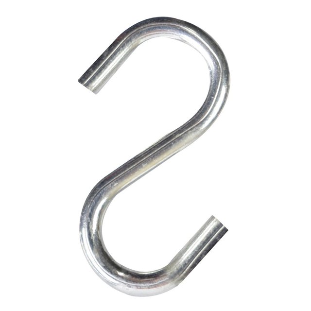 Gancho S Veker Metal Galvanizado Plata