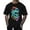 Black, variant on Men T Shirts Color Gradient Skeleton Giant Print Novelty Coat Adult Blue Men's Athletic Fall Shirts & Tees size L