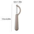 thumbnail image 2 of Szbaoan Stainless Steel Vegetable Peeler Multi-Function Fruit Skin Scraper Ergonomic Handle for Kitchen Cooking Safe Easy to Clean Efficient Parsing Tool for Potato Apple Carrot Melon, 2 of 5