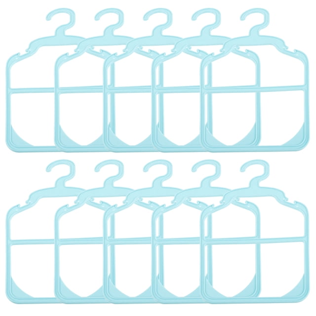 Minkissy 10Pcs Cat Clothes Rack Plastic Anti Skid for Organizing Pet Clothes Outdoor Use