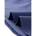 thumbnail image 5 of INSPIRE CHIC Casual Dress for Women's Drawstring Waist Summer Above the Knee Chambray Dress Blue XL, 5 of 5