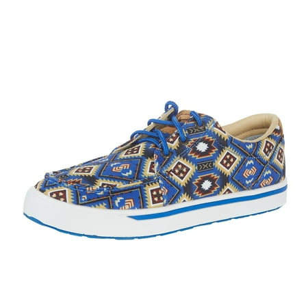 

Twisted X Boots MCA0049 Men`s Twisted X Blue Multi Aztec Loper Blue 7 M