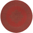 thumbnail image 4 of SAFAVIEH Outdoor CY6232-303 Courtyard Red / Chocolate Rug, 4 of 10