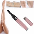thumbnail image 4 of Eyebrow Trimmer Machine, Waterproof Eyebrow Trimmer Compact Size Flexible Shaving  For Facial Hair For Home Use Green,Pink, 4 of 8