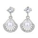 thumbnail image 1 of Fiudx Perlas, Ligeras, Plata 925 Hipoalergénicas, Cómodas para Usar Todo El Día, Aptas para Oídos Sensibles, Regalo para Ella, Incluye Joyero y Bolsa de Franela, Perfectas para Ocasiones Especiales., 1 of 2