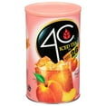 thumbnail image 3 of 4C Natural Peach Iced Tea Mix, 66.1 oz (4lbs 2.1oz), 3 of 13