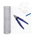 thumbnail image 3 of 1 Ensemble Filet de Poulet Hexagonal Galvanisé pour Jardin, 3 of 8