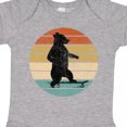 thumbnail image 4 of Inktastic Skateboard Bear Retro Sunset Boys or Girls Baby Bodysuit, 4 of 5