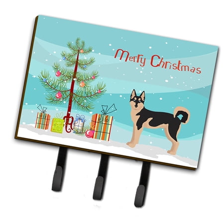 Gerberian Shepsky #2 Christmas Tree Leash or Key Holder