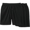 KingSize Men's Big & Tall Cotton Boxers Multipack - Big - 4XL, Black (3 Pack)