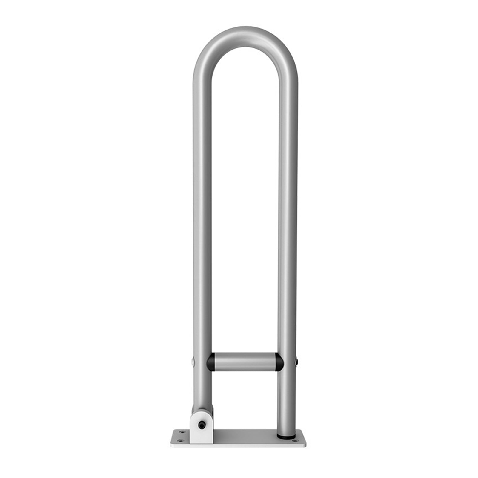 Aluminum Alloy Handrail for Toilet Fall / Slip Bathroom Handrail Flip