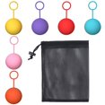 thumbnail image 1 of Anillo de tracción Globo de agua Bomba de agua de silicona Juegos de juguetes para jugar en la piscina (Multicolor + Bolsa), 1 of 3