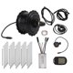 thumbnail image 1 of Kit de Motor de cubo de tracción delantera para bicicleta eléctrica, 48V, 500W, con conector LCD de 5 metros, resistente al agua, 20 pulgadas, 1 of 10