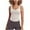 White, variant on Uaswgudfs Women's Breathable Sweat-Wicking Yoga & Gym Tank Top - U-Neck Crop Athletic Camisole for Workout Tops