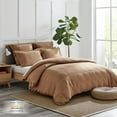thumbnail image 3 of Levtex Home - 100% Linen - Queen Duvet Cover - Washed Linen - Sandstone - Duvet Cover Size (90x94in.), 3 of 7
