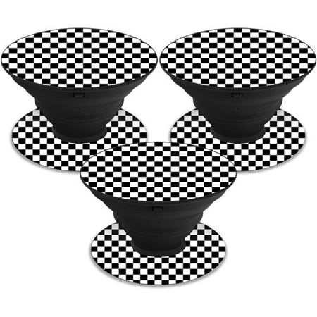 MightySkins POSOCK-Check Skin Decal Wrap for Pop Sockets Sticker - Pack of 3 - Check