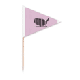 thumbnail image 1 of US Map Outline Bar Code Art Deco  Fashion Toothpick Triangle Cupcake Toppers Flag, 1 of 3