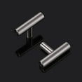 thumbnail image 2 of 30 Pack Cabinet Knobs Drawer Pulls Brushed Nickel Furniture Hardware - T Bar Euro Style Nickel Kitchen Cabinet Door Handle Bathroom Cabinet Pulls Stainless Steel, 2 of 5