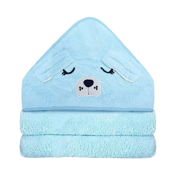 Manta de bebé con forro polar de coral y dibujos animados bordados Una opción cómoda y acogedora para su pequeño paquete de alegría