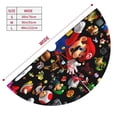 thumbnail image 3 of Yiaed Mario Print Christmas Tree Skirt , Tree SkirtsTree Mat for Christmas Winter Holiday Indoor Decorations-36", 3 of 7