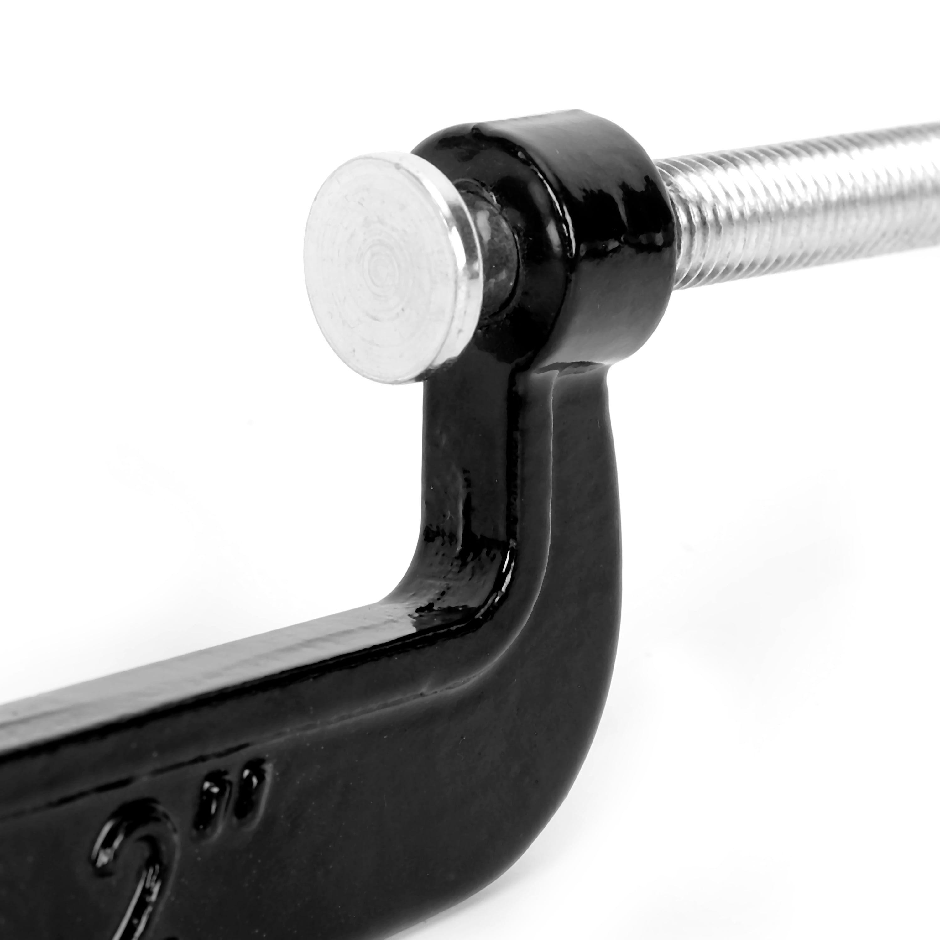 Hyper Tough 2-inch C-Clamp with Cast Iron Construction