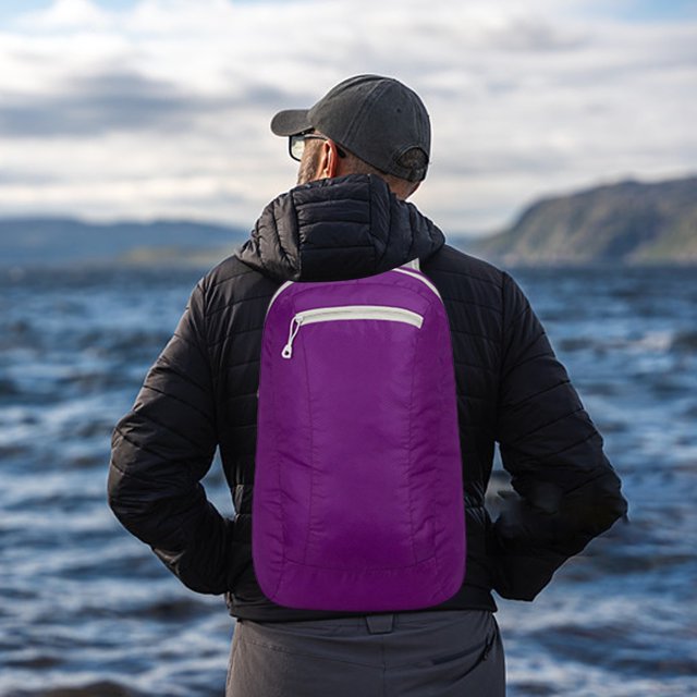 Birdeem Foldable Backpack, Lightweight Water Resistant Daypack for Outdoor Travel - Large Capacity Collapsible Hiking Backpack with Drawstring Closure, Compact Carry for Men and Women