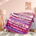 thumbnail image 2 of Birthday Blanket Birthday Gifts for Women - Stepping into 40th Birthday Like A Queen 50" X 60" Soft Throw Blanket - Best Happy 40th Birthday Gifts for Women 40th Woman Birthday Gift Ideas, 2 of 5