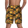 thumbnail image 4 of Uemuo Pumpkins And Sunflowers3 Pattern Mens Swim Trunks Quick Dry Board Shorts with Mesh Lining, Stretch Beach Shorts Quick Dry No-Chafing Board Shorts-Medium, 4 of 9