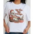 thumbnail image 2 of Funny Santa Christmas T-Shirt – Unisex Festive Graphic Tee, Holiday Winter Apparel, Adult Sizes S-5XL, Multiple Colors, 2 of 4