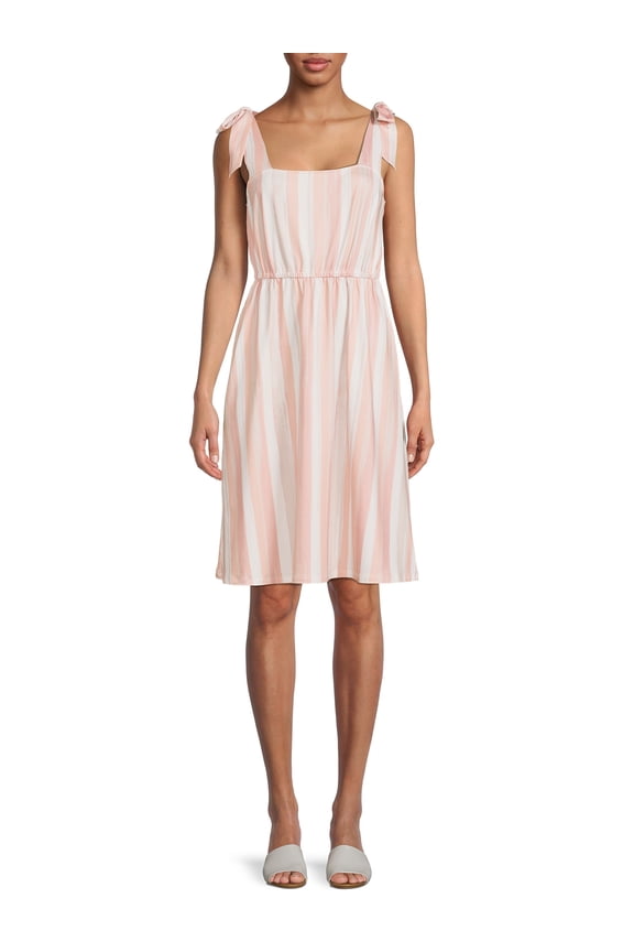 Womens Shoulder Tie Dress