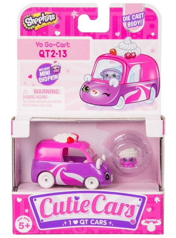 Cutie Car Shopkins Season 2, Single Pack Yo Go-Cart Electronic Pet