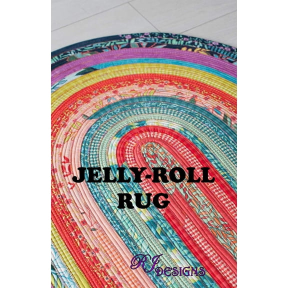 Jelly-Roll Rug Pattern, R.J. Designs