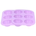 thumbnail image 2 of Ensemble De 2 Moules à Gâteaux Hémisphériques à 6 Grilles, 19,5x13,3 Cm, Moules De Cuisson En Silicone Pour Chocolat, Desserts Et Pâtisseries De Cuisine, 2 of 14
