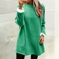 thumbnail image 2 of Fall Outfits for Women 2026 Long Sleeve Warm and cozy all through autumn and winter XL Green Fall Top, 2 of 5