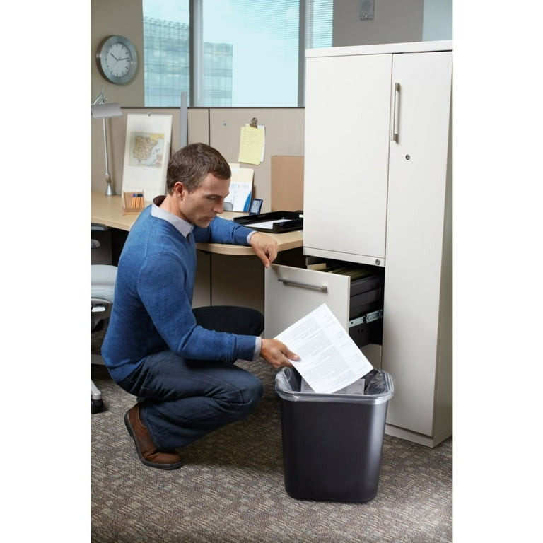Rubbermaid Commercial Products Fg295500Bla Small Plastic