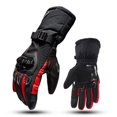 thumbnail image 1 of Guantes de moto para hombre Guantes de moto homologados para invierno, tres, 1 of 5