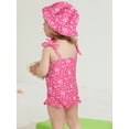 thumbnail image 5 of BULLPIANO Baby Girl Swimsuit Infant Bathing Suit Summer Ruffle One Piece Sleeveless Bikini Swimwear Beachwear Cute Girls Swimsuits, 5 of 8